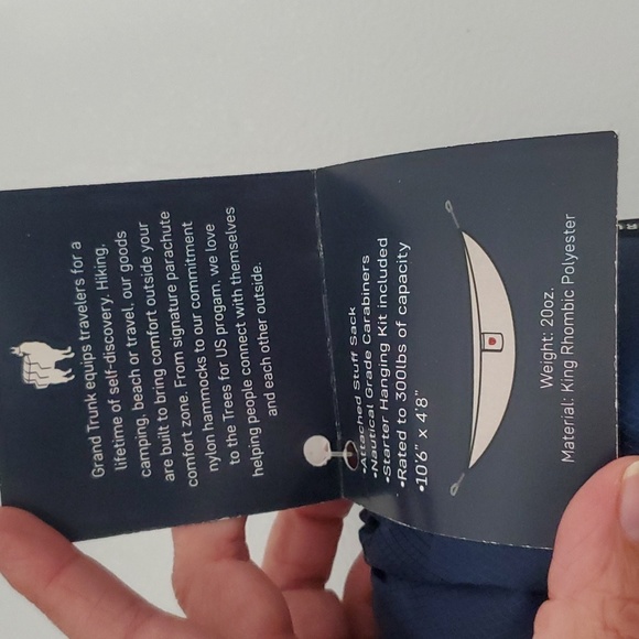 🆕 Grand Trunk x vineyard vines Whale Dot Hammock - Picture 6 of 6